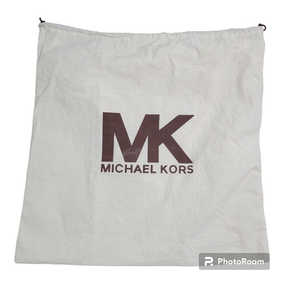 Michael Kors Devon Genuine Leather Large Tote Bag in Rich Caramel Magnetic Snap - Picture 8 of 15